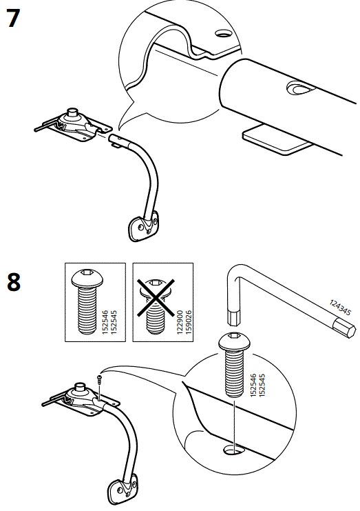BLECKBERGET Idekulla Beige Office Chair-FIG8