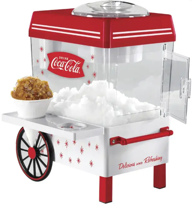 NOSTALGIA PRODUCTS CKSCM525CR Coca Cola Snow Cone Maker