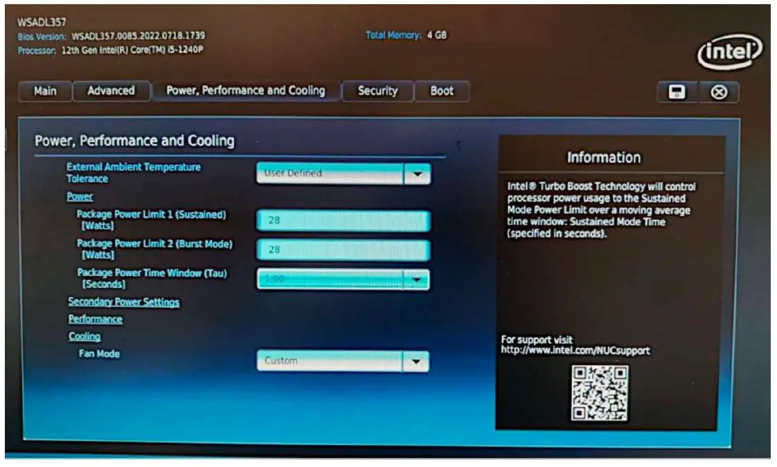 akasa Intel Wall Street Canyon TDP Support BIOS-fig-2