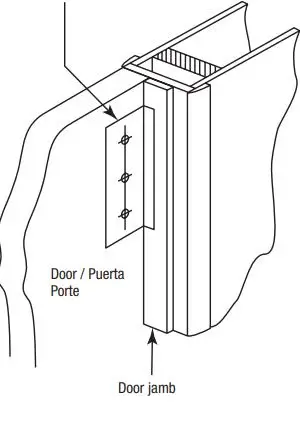 Prime-Line K 5080 Black Lockable Screen Door Matching Handleset-FIG7