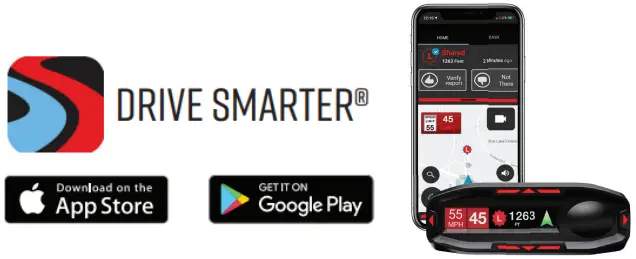 ESCORT Redline 360c Advanced Radar or Laser Detector - FEATURES