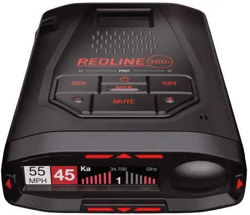 ESCORT Redline 360c Advanced Radar or Laser Detector