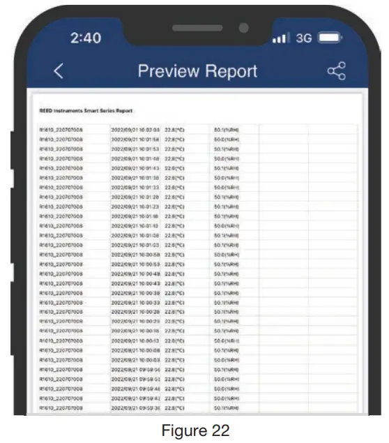 REED Instruments R1640 REED Smart Series Software - Exporting Data Files 2