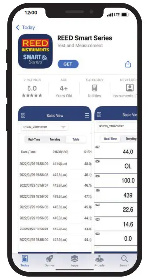 REED REED Instruments R1640 REED Smart Series Software - Exporting Data Files 5