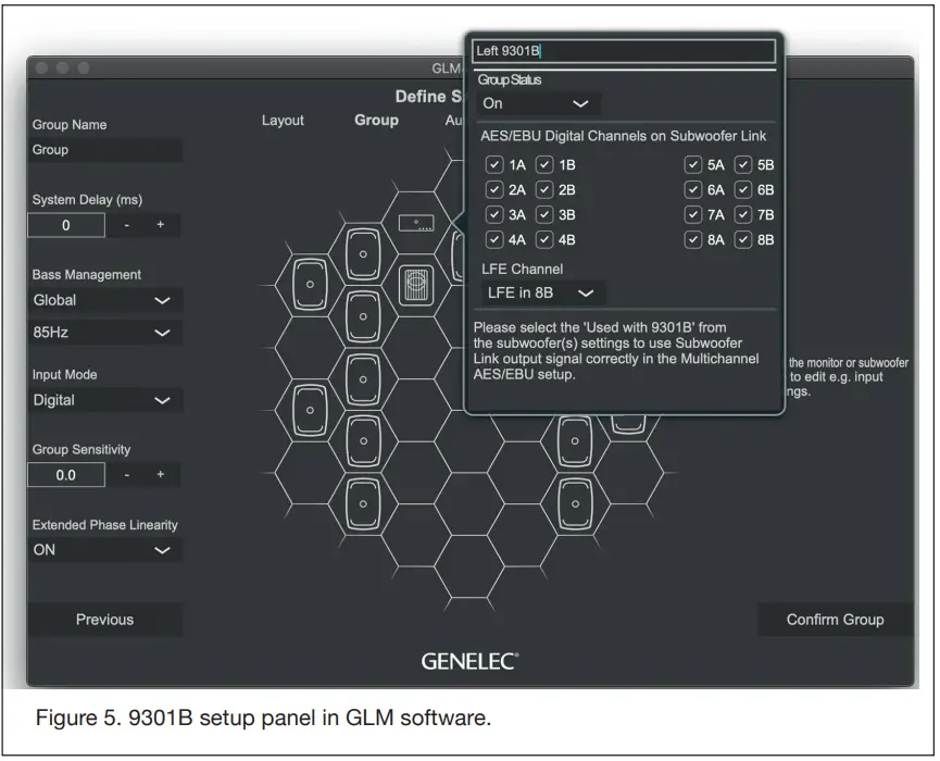GENELEC 9301B Multichannel AES-EBU Interface - figure 3