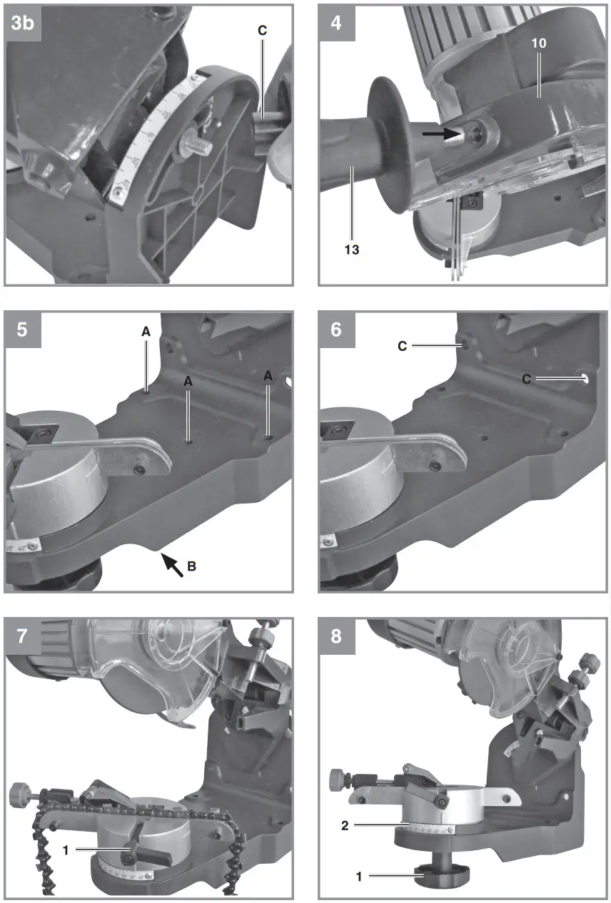 Einhell GC CS 235 E Saw Chain Sharpener - fig