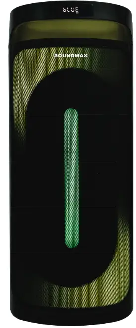 SOUNDMAX SM-MS4205 Portable Music System with Bluetooth