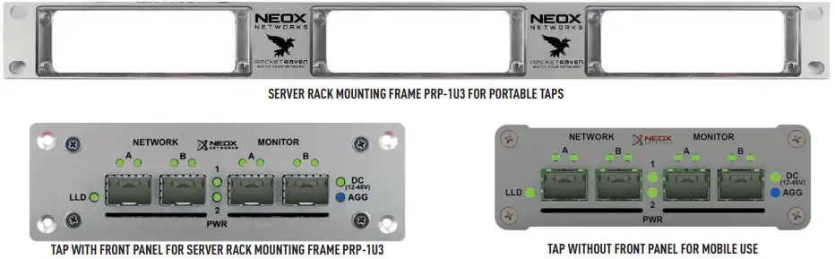 NEOX PacketRaven 100M Portable Copper SFP & Fiber Network TAPs-FIG5