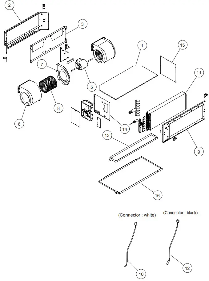 FUJITSU ARYG45LHTA Split Type Air Conditioner Duct Type - fig 16