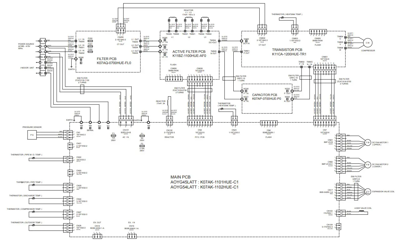 FUJITSU ARYG45LHTA Split Type Air Conditioner Duct Type - fig 6