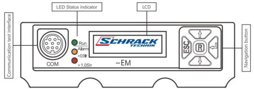 MX Series Power Distribution Protection EM Controller - Diagram 1