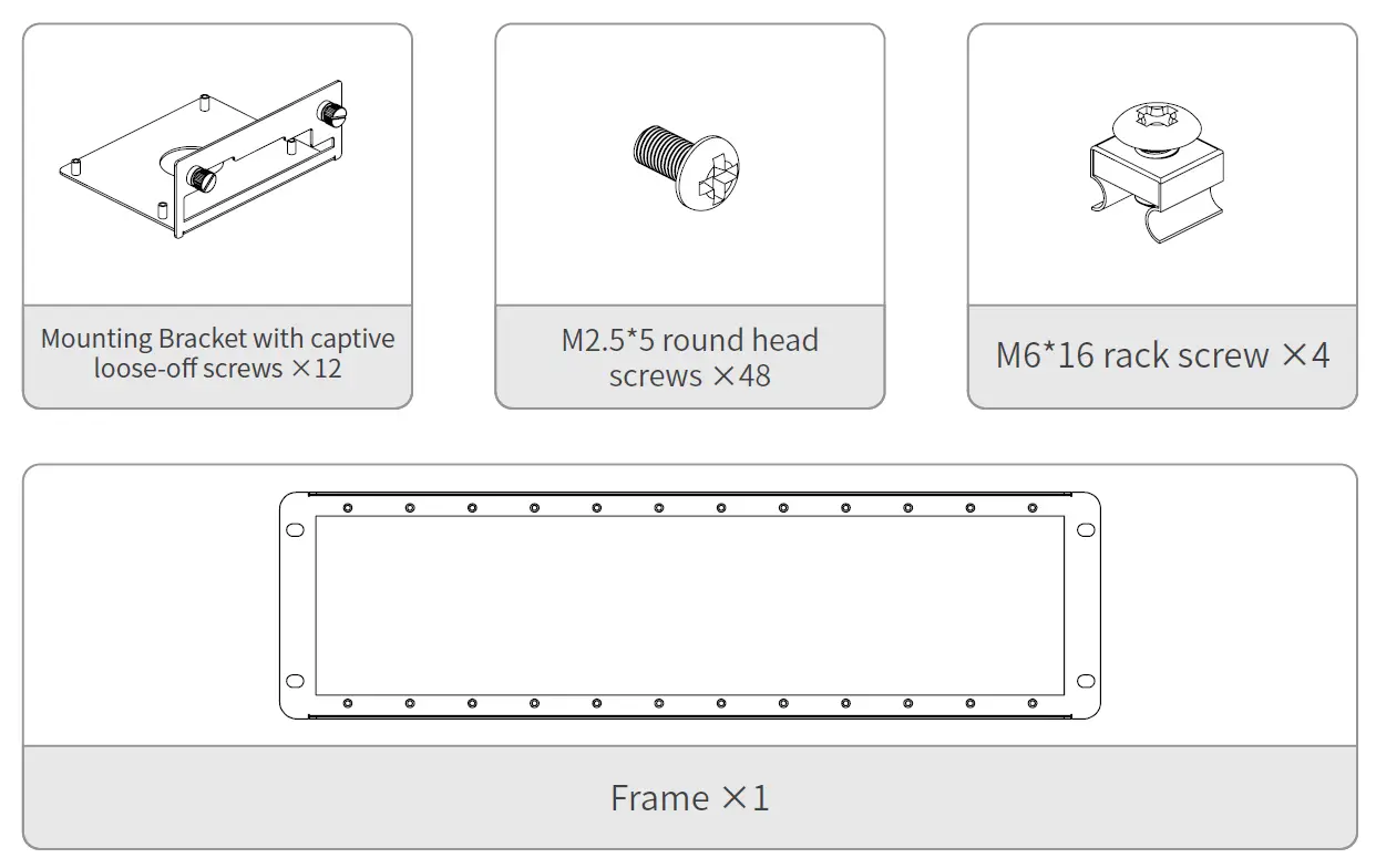 UCTRONICS U6259 3U Rack for Jetson Nano 1