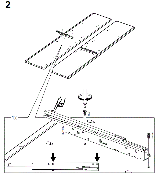 IKEA-AA-2279317-2-IDANÄSHigh-Glass-Cabinet-1-Drawer-White-fig-12