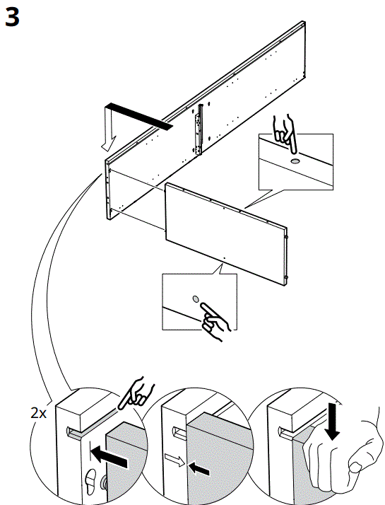 IKEA-AA-2279317-2-IDANÄSHigh-Glass-Cabinet-1-Drawer-White-fig-13