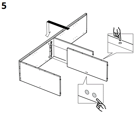 IKEA-AA-2279317-2-IDANÄSHigh-Glass-Cabinet-1-Drawer-White-fig-15