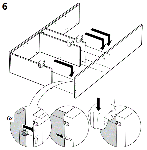 IKEA-AA-2279317-2-IDANÄSHigh-Glass-Cabinet-1-Drawer-White-fig-16