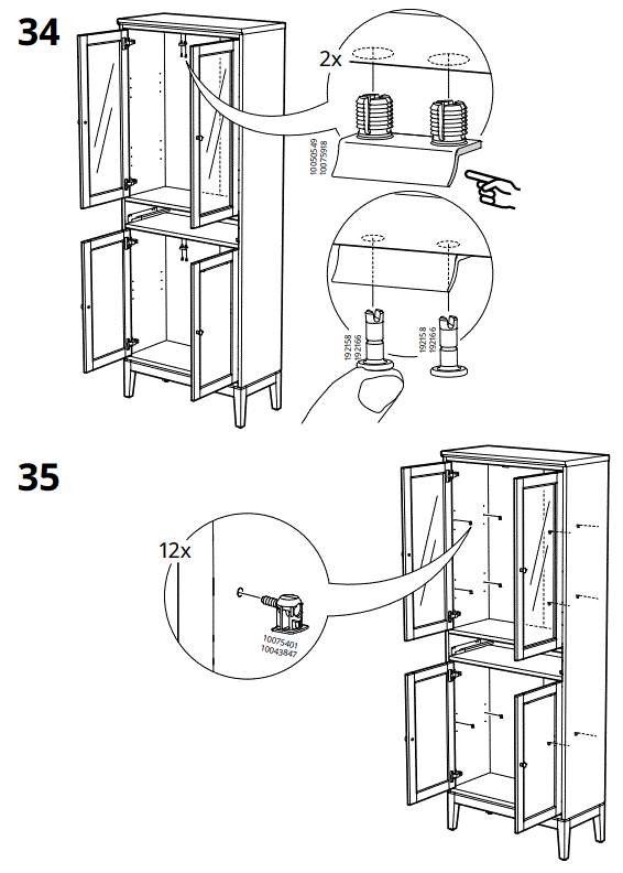 IKEA-AA-2279317-2-IDANÄSHigh-Glass-Cabinet-1-Drawer-White-fig-37