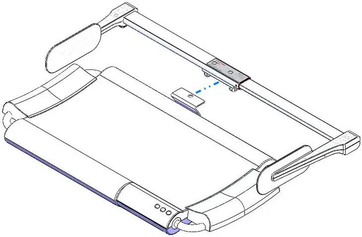 vetek MS5900 Portable Infant Height Stadiometer - Assembly 13