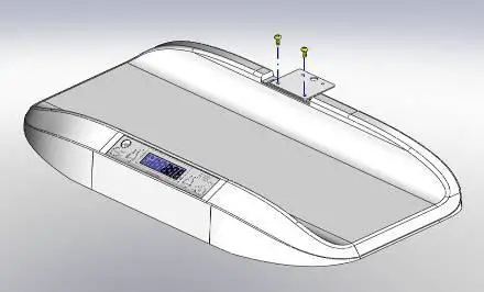 vetek MS5900 Portable Infant Height Stadiometer - Assembly 7