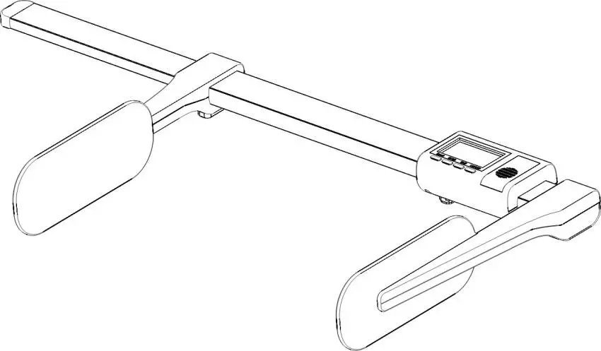 vetek MS5900 Portable Infant Height Stadiometer - Cover