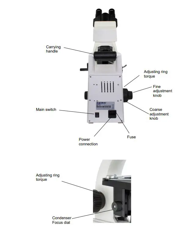 KERN-OBL-14-Transmitted-Light-Phase-Contrast-Microscope-fig-2