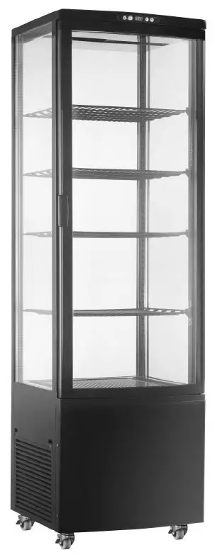 HAMOKI-IMB-238L-Four-Sided-Glass-Display-Cooler