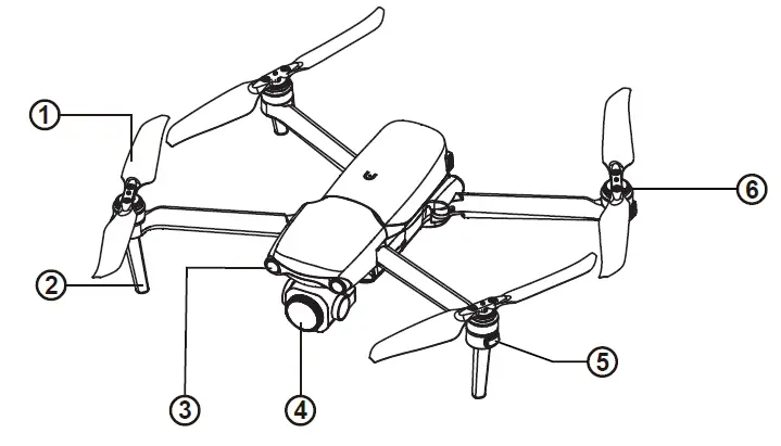 AUTEL EVO Lite series Standard Package Orange-fig-1