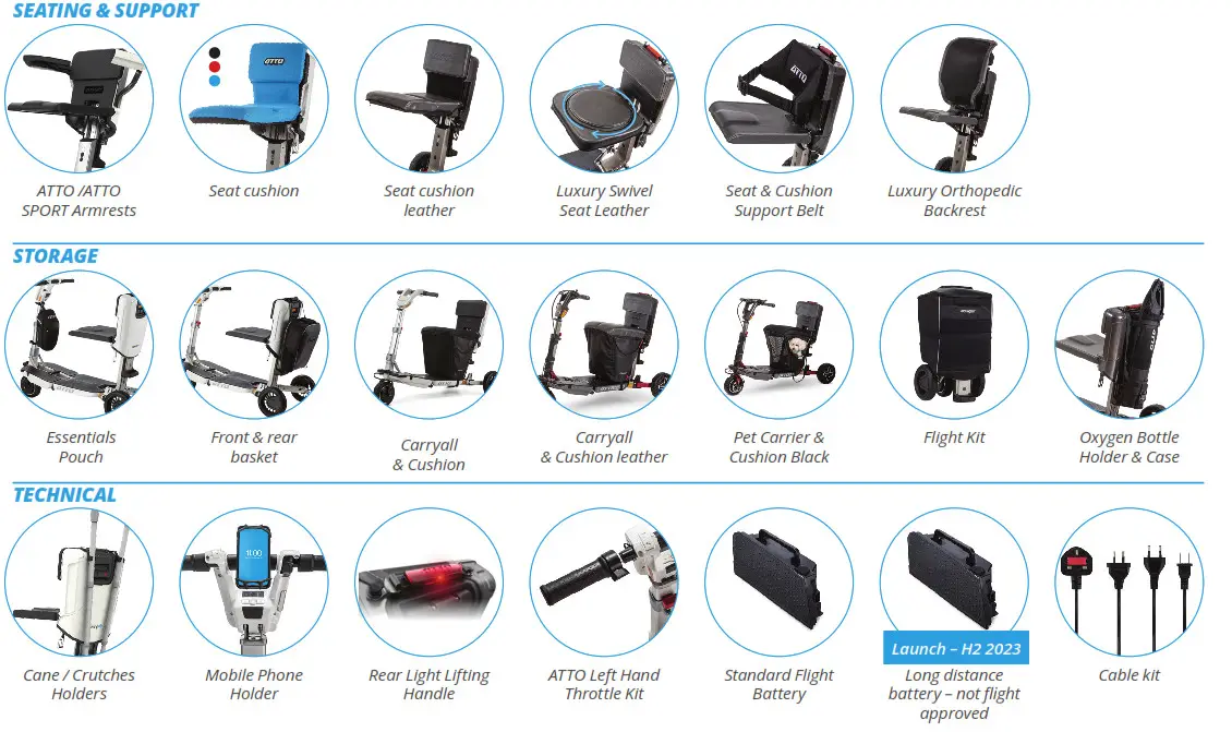 ATTO movinglife Luxury Swivel Seat Leather - Fig1