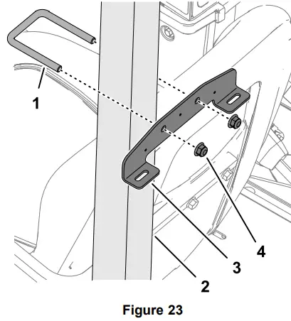 Installing the Personal Protective Equipment Storage Bag