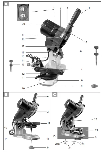 NORDIC SC L0118 Cordless Chain Sharpener - fig3