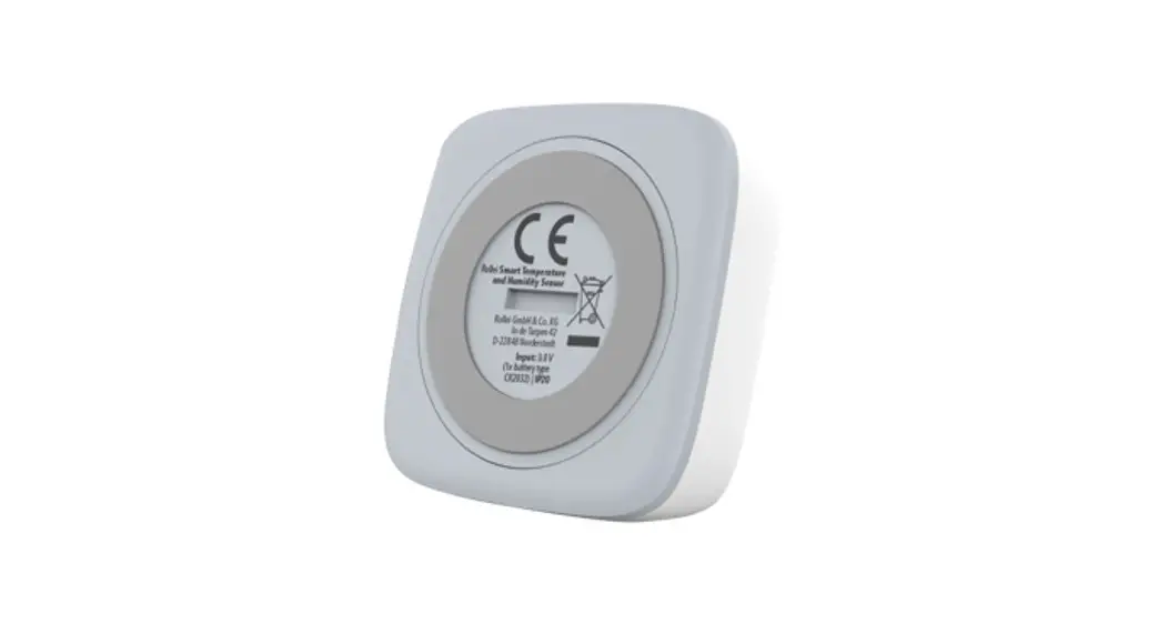 Rollei Smart Temperature And Humidity Sensor User Manual