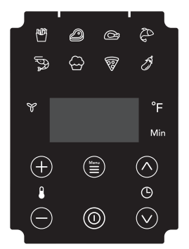 FRIGIDAIRE EAF383 3.2 QT Digital Air Fryer - PARTS DESCRIPTION