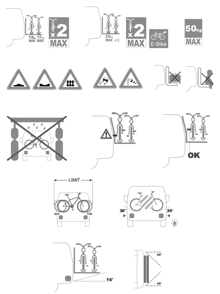 FIAMMA 2023 Carry Bike Vivaro - parts 13