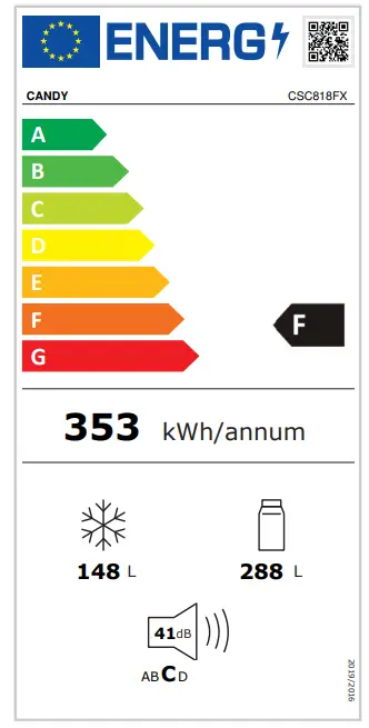 CANDY-CSC818FX-Refrigerator-fig-1