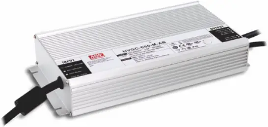 MEAN WELL HVGC-650 Series 650W Constant Power Mode LED Driver