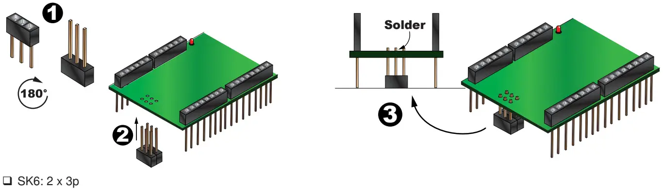 velleman WPK04 Expansion Board - Construction