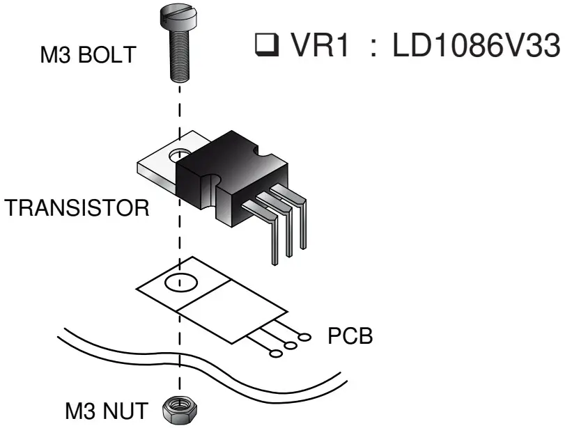 velleman WPK04 Expansion Board - Voltage regulator