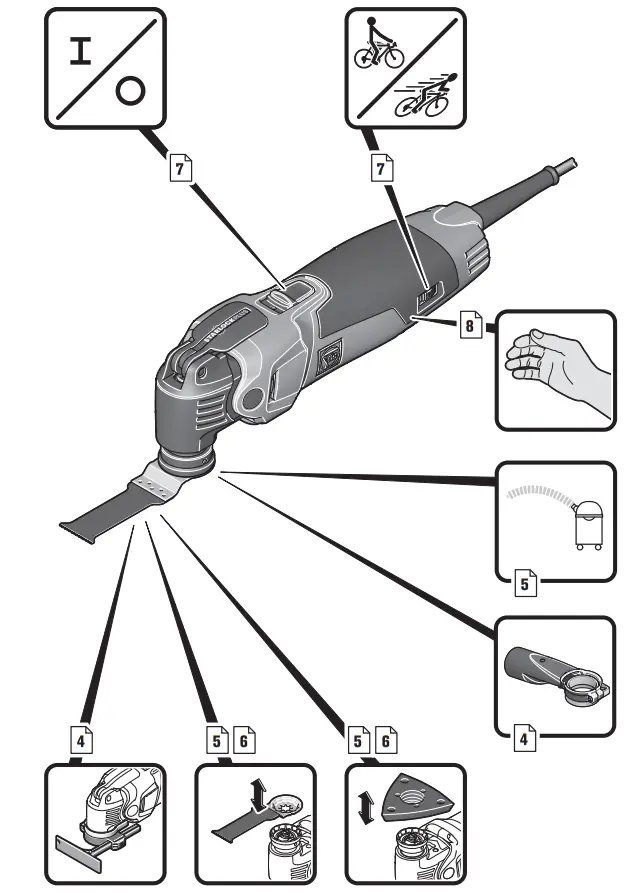 Fein STARLOCK PLUS Multimaster - parts 1