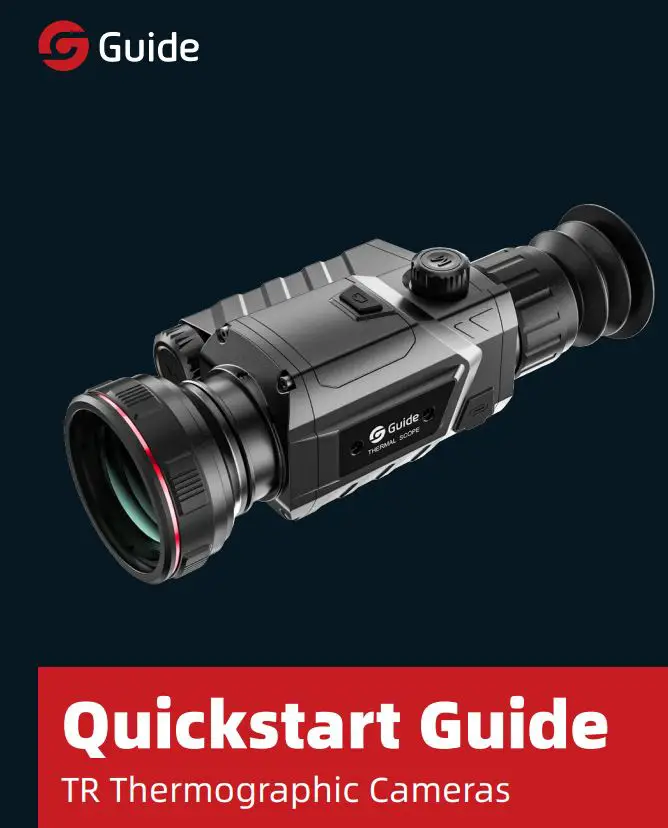 TR Thermographic Cameras User Guide