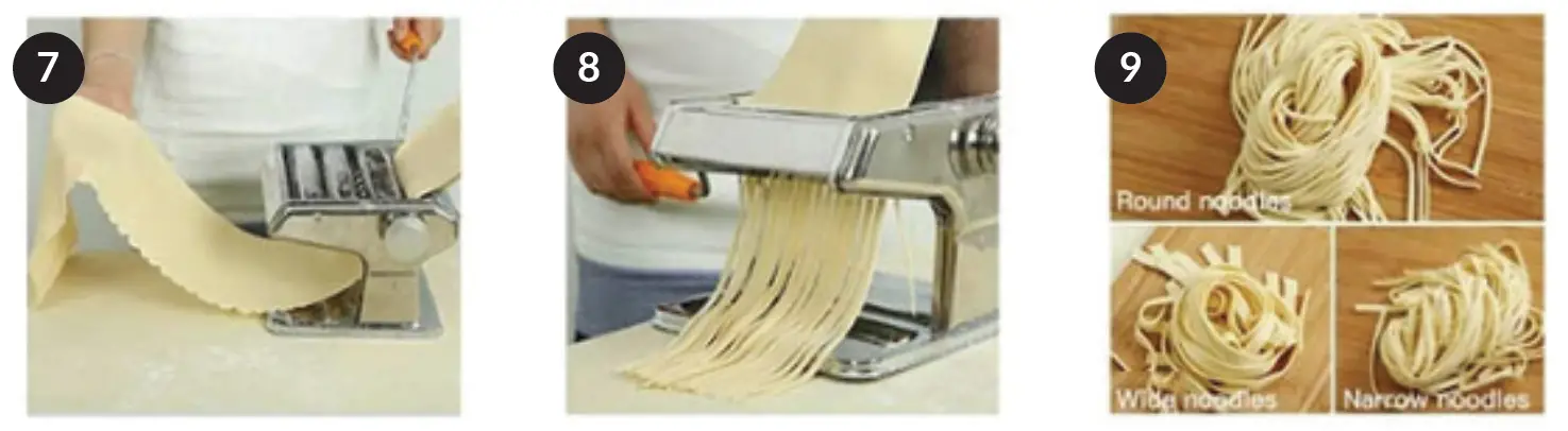 CHOICE 407PASTAKIT Stainless Steel Electric Hybrid Pasta Machine 11