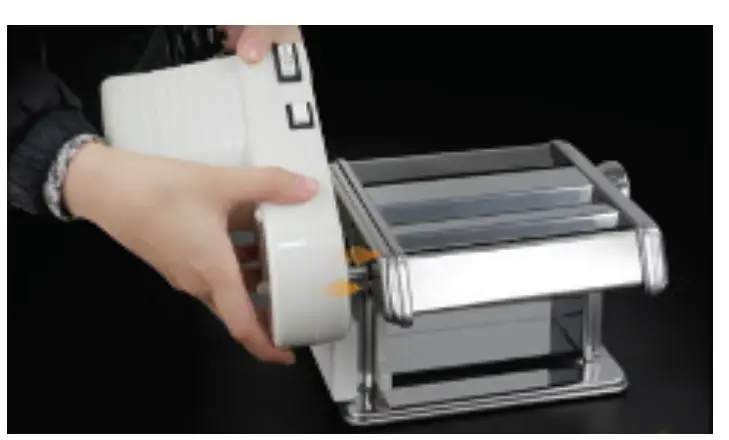 CHOICE 407PASTAKIT Stainless Steel Electric Hybrid Pasta Machine 7