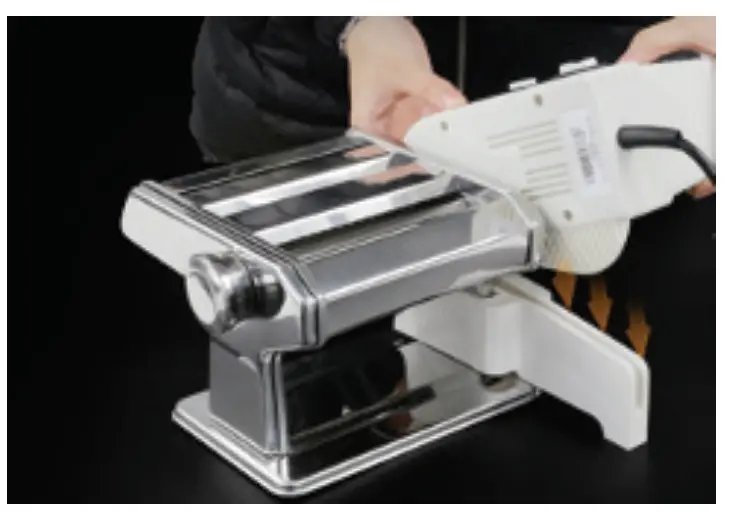 CHOICE 407PASTAKIT Stainless Steel Electric Hybrid Pasta Machine 8