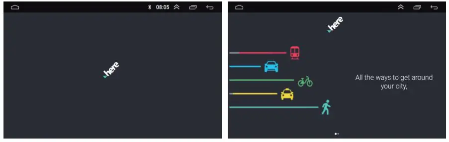 Roinvou 2+32G Android Double Din Car Stereo - Offline Map