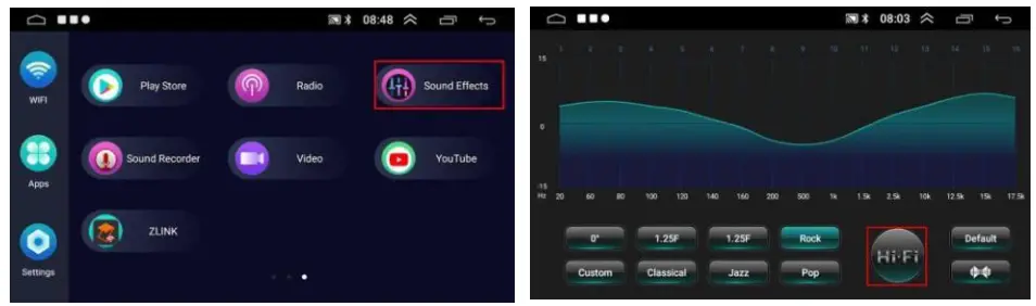 Roinvou 2+32G Android Double Din Car Stereo - function