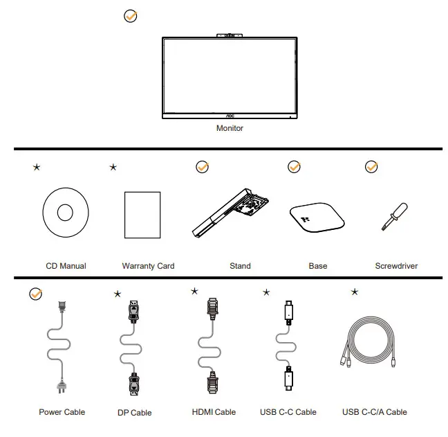 AOC Q27V5CW-BK LCD Monitor - stand2