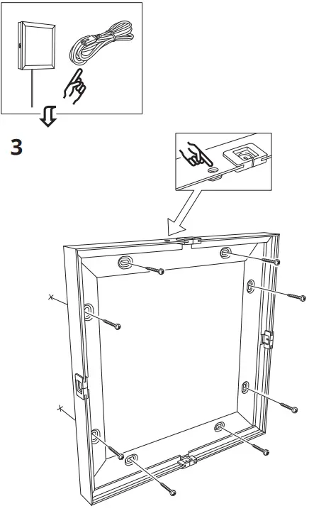 IKEA 40436316 FLOALT LED Panel Lamp-FIG12