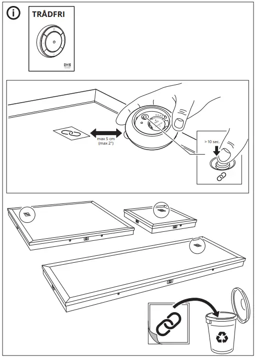 IKEA 40436316 FLOALT LED Panel Lamp-FIG19