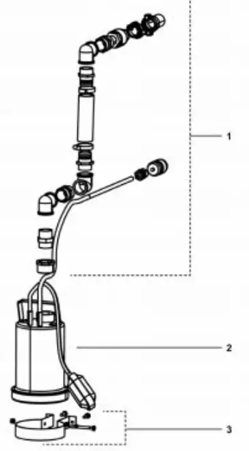 DiamaPro WVX-P Industrial Wet VAC - ASSEMBLY1