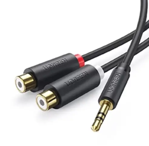 Ugreen 10547 3. 5mm Male To 2 Rca Female Cable Av109 User Manual