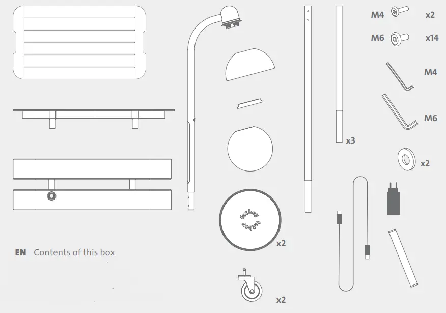 fatboy 346 Jolly Trolley LED Battery Light - fig1
